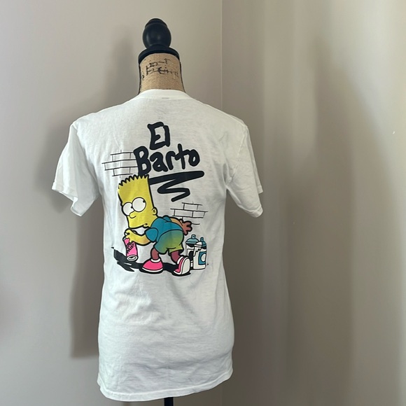 vintage licensed simpsons bart el barto tshirt - Picture 5 of 5